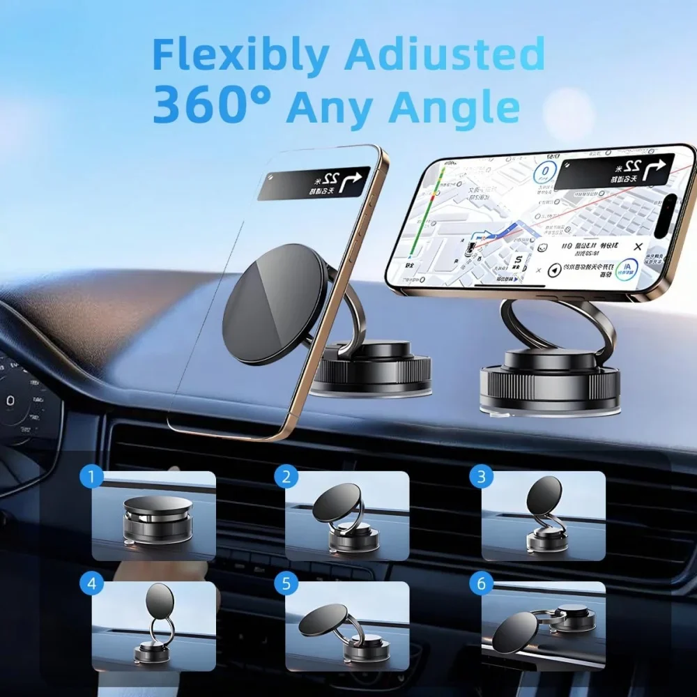 Upgraded 360°Vacuum Magnetic P - Phone Accessories Holder Car review and price