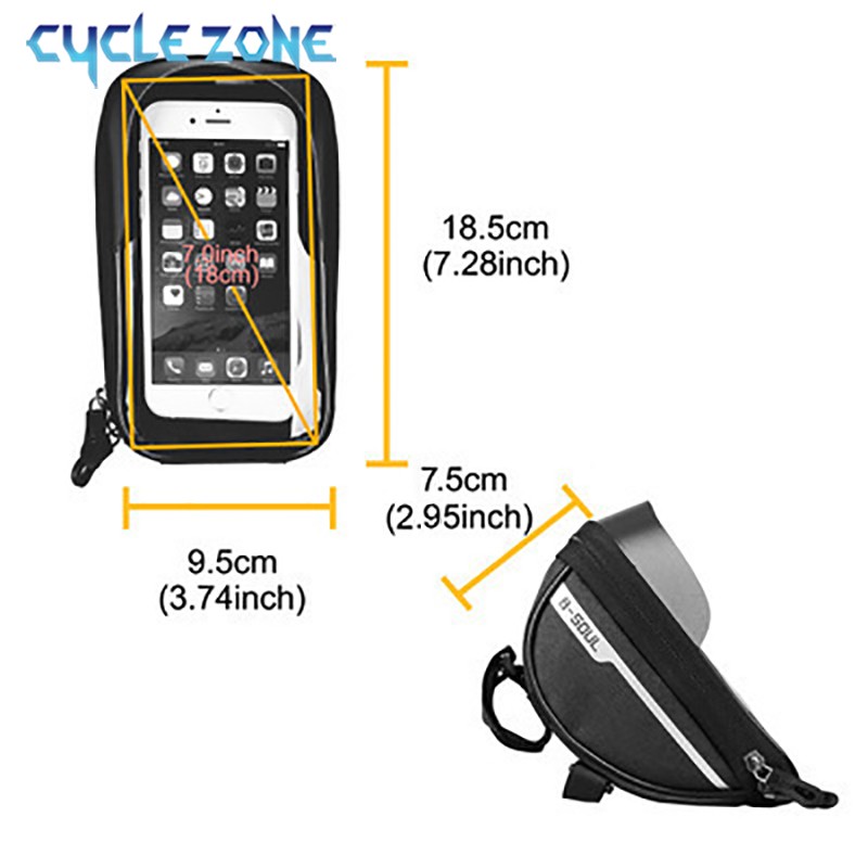 Mountain Bicycle Bag Touch Scr - Phone Zone Accessories & Repair Photos review and price