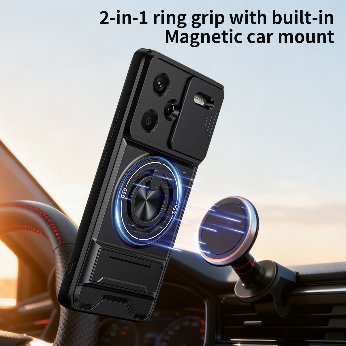 Lens Slide Camera Phone Case f - Phone Accessories Holder Car review and price