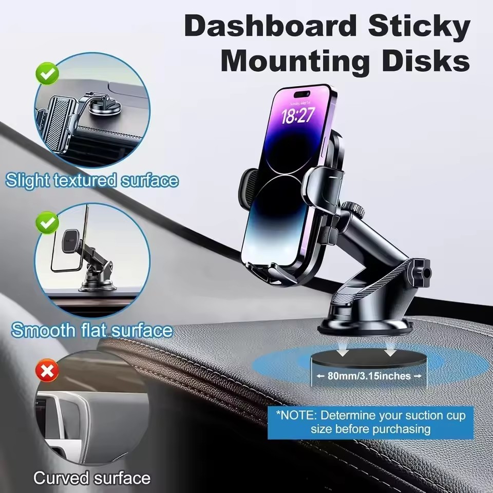 Mobile Phone Holder Sticker Di - Phone Accessories Holder Car review and price